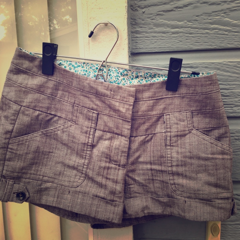 Charlotte Russe chino shorts
